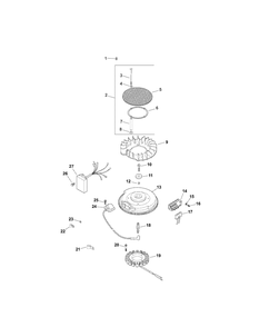 Part Location Diagram of KH-41-037-10-S MTD Nameplate, Service